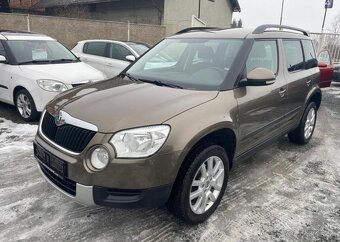 Škoda Yeti 1.4 TSI DIGIKLIMA TEMPOMAT benzín manuál 90 kw - 2