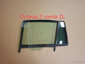 sklo dverí Octavia 2 combi ZL - 2