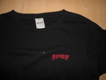 Cierne tricko RIPNDIP - 2