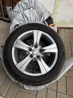 Predam Alu disky R16 + pneu 205/55r16 - 2