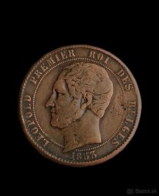 10 Centimes 1853 - Svadobný - 2