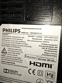 4K LED televízor Philips 55" - 2