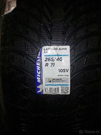 2ks nové zimné pneu Michelin 265/40R21 - 2