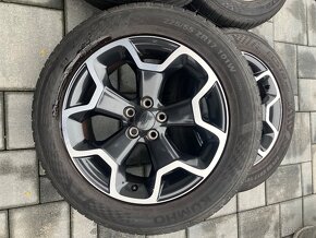 Subaru 17” original kolesá + 225/55 ZR17 - 2