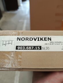 IKEA ROZŤAH.STôL NORDVIKEN,NOVÝ ZABALENÝ - 2