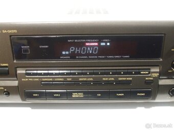 220W receiver = zosilnovac + tuner TECHNICS SA-GX370 = JAPAN - 2