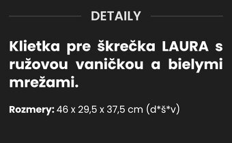 Predám klietku pre škrečka - 2