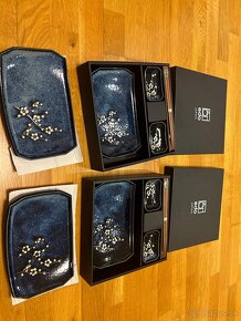 Edo Japan Hana Blue keramický sushi set pre 4 osoby/nový - 2