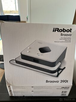 Robot iRobot BRAAVA 390T biely mopovací mokrý a suchý OD154 - 2