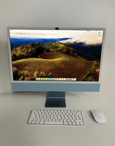 iMac 24” M1 8 Core CPU 16 GB RAM 1TB SSD Blue - 2