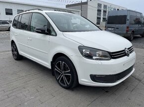 VW Touran 2011 1,6 TDI 77kW 7 miestny - 2