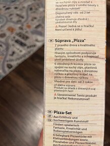 Pizza drevena s prislusenstvom - 2