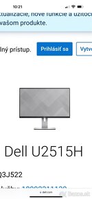 Monitor Dell U2515H - 2