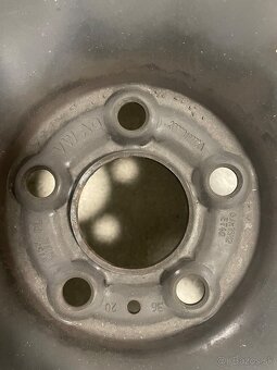 Plechovy disk 5x110 r16 škoda Seat audi vw - 2