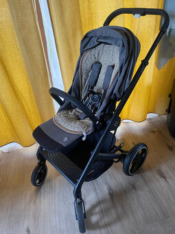 CYBEX Balios S Lux grey, podložka, fusak, sieťka, pršiplášť - 2