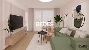 BEDES | Slnečný 2 izb. byt, 44 m2 na Juhu, Trenčín - 2