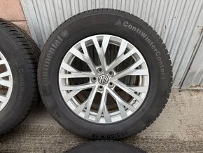 18" Elektrony VW 5x112 so zimnymi pneu 255/60 R18 - 2