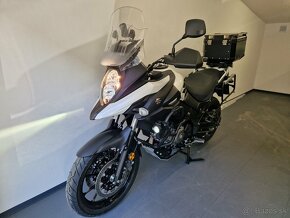 Suzuki DL650 VSTROM BIELA PERLEŤOVÁ FÓLIA - 2