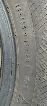 Predám 1 zimnú pneumatiku 185/65 R15 88T Paxaro - 2