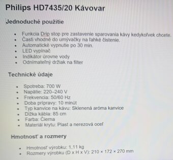 Kávovar Philips - 2