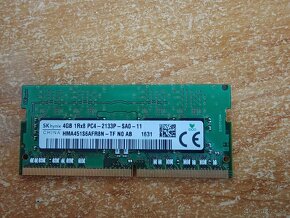 Predám RAM DDR4 2x4GB pre notebooky - 2