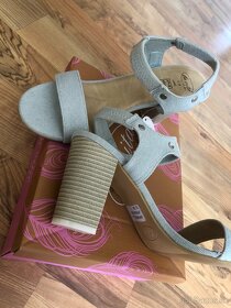 Damske rifľove sandále - 2