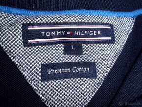 Tommy Hilfiger pánsky sveter tmavomodrý L - 2