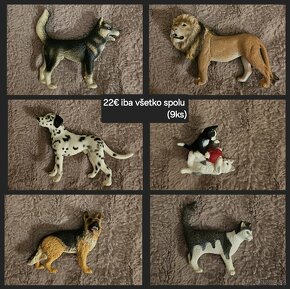 Schleich koníky a zvieratká - 2