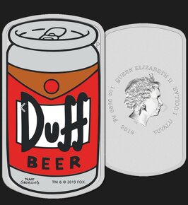 Duff beer 1 oz 2019 - The Simpson - 2