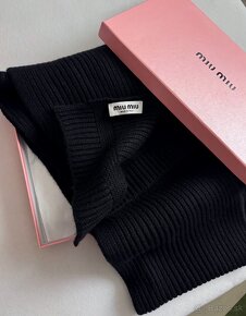 Miu Miu wool - cahmere scarf - 2