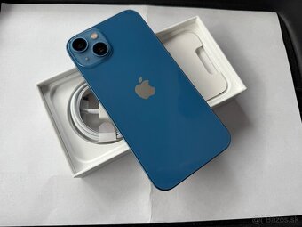 Predám iPhone 13 128GB Blue -Komplet balenie - 2