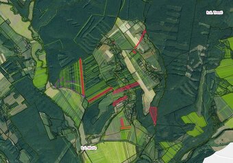 Muľa – 10.742 m2 ORNÁ PÔDA a LESY - Na predaj - 2