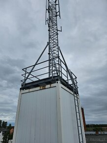 Oceľovà veža pozink s pororostom 10,5m - 2