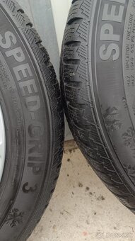 Sada elektrónov Ford 7Jx16H2 s pneu Semperit 205/55 R16 91H - 2