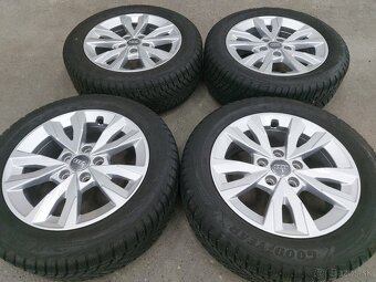 5x112R16 elektrony AUDI-VW-SKODA-SEAT-205/55R16 ZIMNÉ PNEU - 2