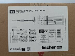 Fischer TermoZ SV II ecotwist 0-10 tanierová hmoždinka - 2