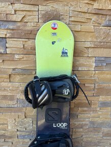 Predám snowboard Salomon Loop 110cm - 2