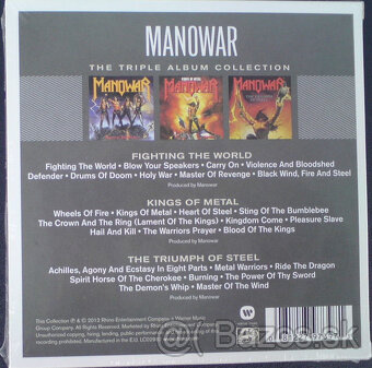 Manowar 3 CD - 2