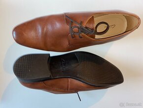 Clarks panske hnede topanky velkost 44,5 - 2