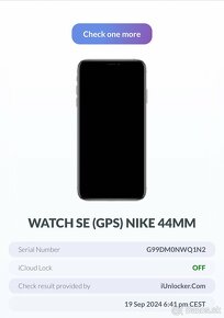 Apple Watch SE 44 nike - 2