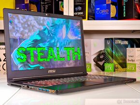 Herný notebook MSI STEALTH | GTX 1060 6GB | 16GB RAM | 2TB - 2