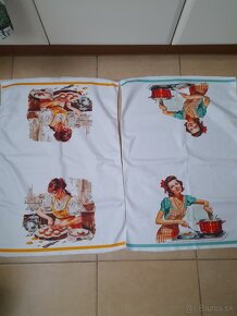 4 nove obliečky  45x45  +2  utierky spolu 20€ - 2