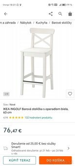 Barová stolička Ikea Ingolf - 2