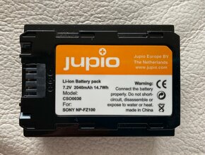 Batéria Jupio NP-FZ100 2040mAh - 2