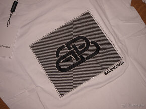 Balenciaga dámske tričko biele - 2