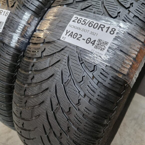 Zimné pneumatiky 265/60 R18 NOKIAN DOT3521 - 2