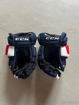 Predám hokejové rukavice CCM C200 JR - 2