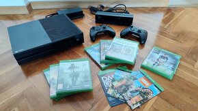 Microsoft Xbox One + Kinect +  hry + 2 ovládače - 2