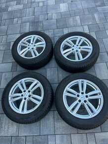 225/60 R18 5x112 BMW X3 zimne Bridgestone 6mm TOP stav - 2