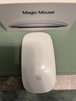 Myš APPLE Magic Mouse strieborná - 2